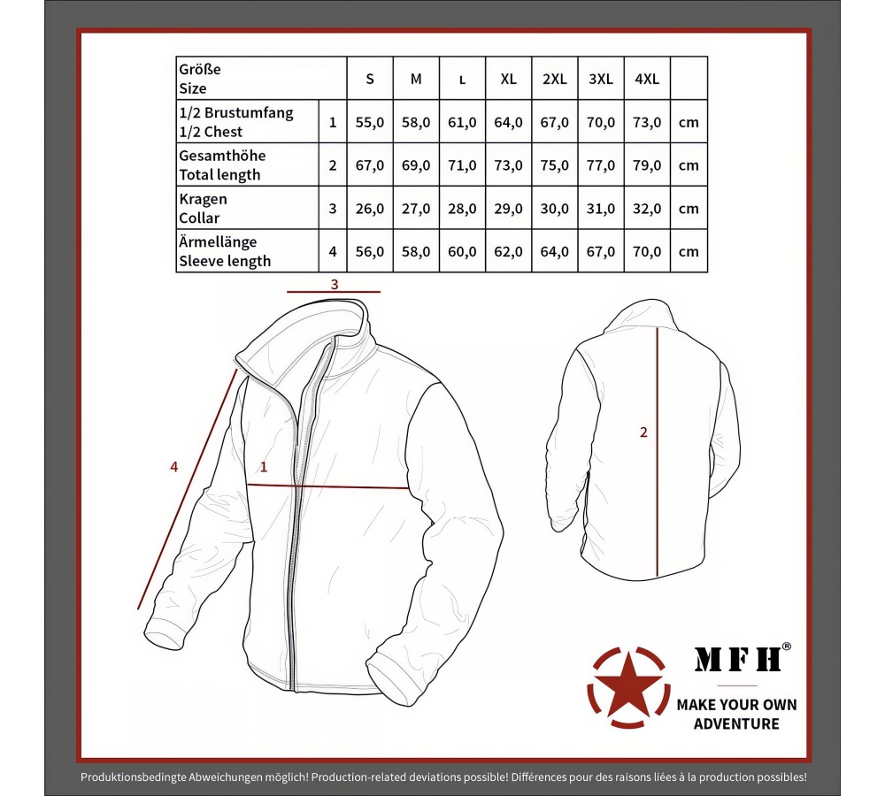 Veste de survêtement Tactical noire