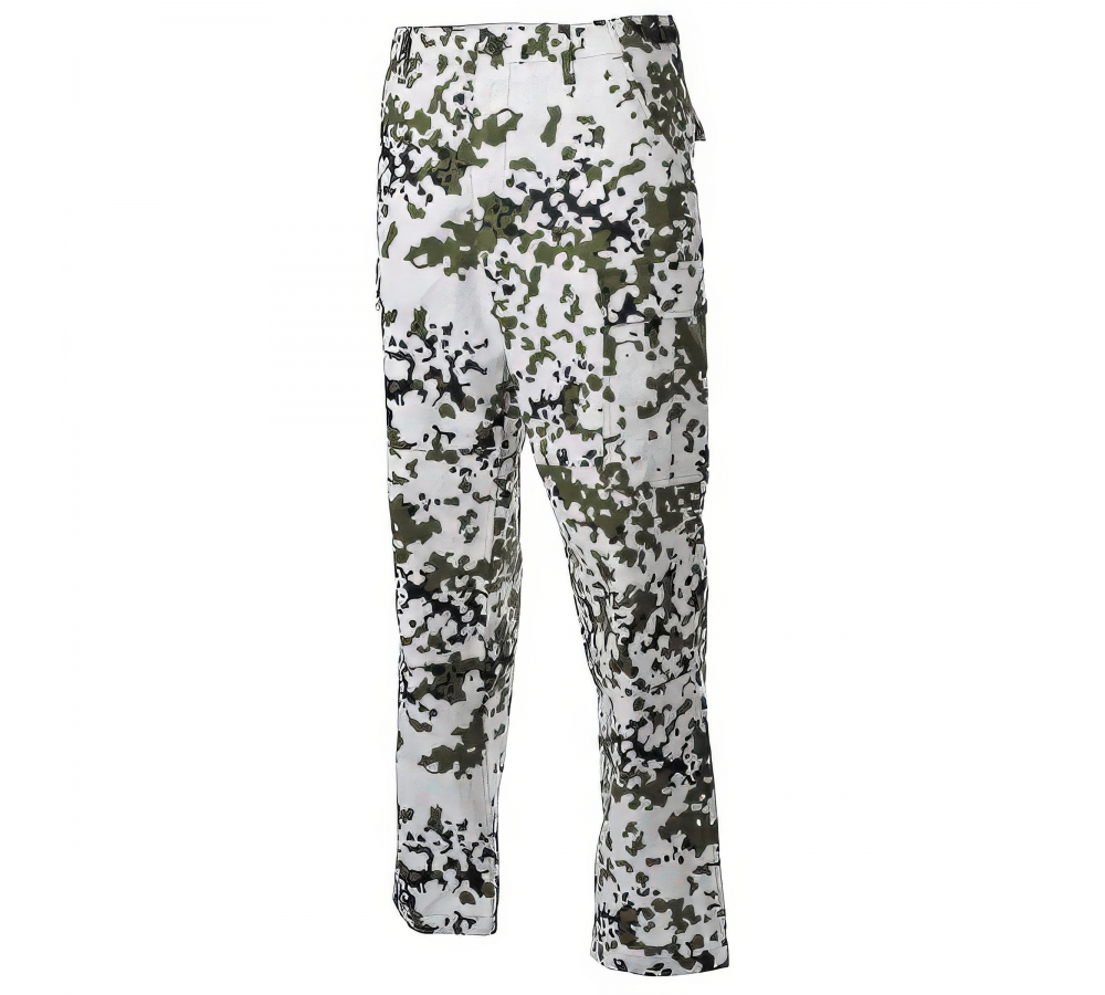 US Kampfhose BDU Rip Stop snow camo