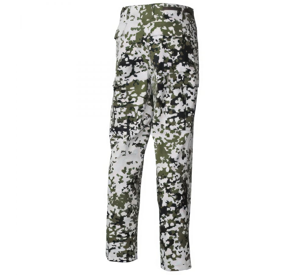 US Kampfhose BDU Rip Stop snow camo