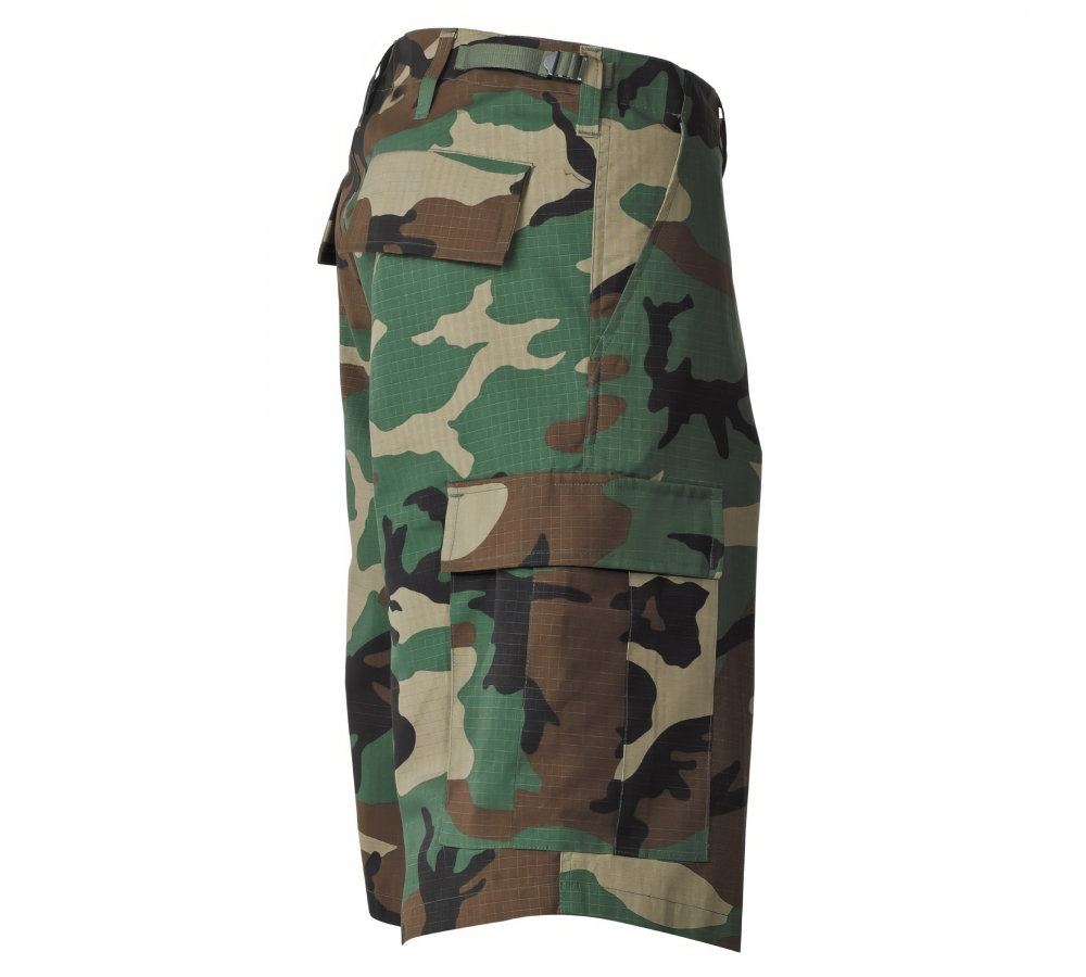 Bermudas BDU Rip Stop camouflage forêt