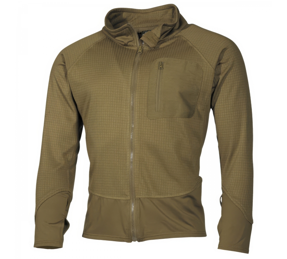 US Unterziehjacke "Tactical" coyote tan