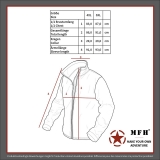 Chaqueta térmica GB negra tallas grandes