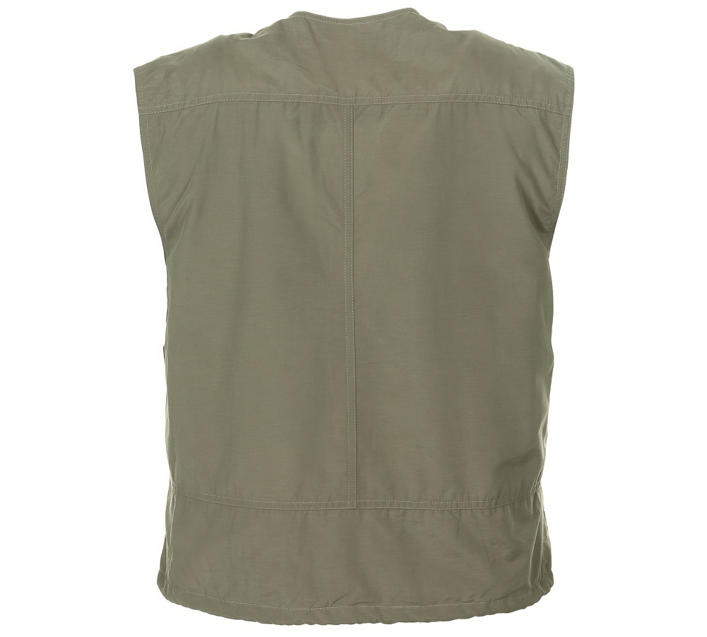 Outdoor Vest OD green microfibre