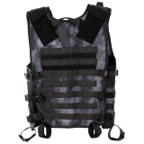 MFH Taktische MOLLE-Weste, leicht – HDT Camo LE für Airsoft, Paintball & Outdoor-Einsätze