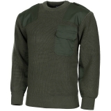 BW Pullover mit Brusttasche oliv