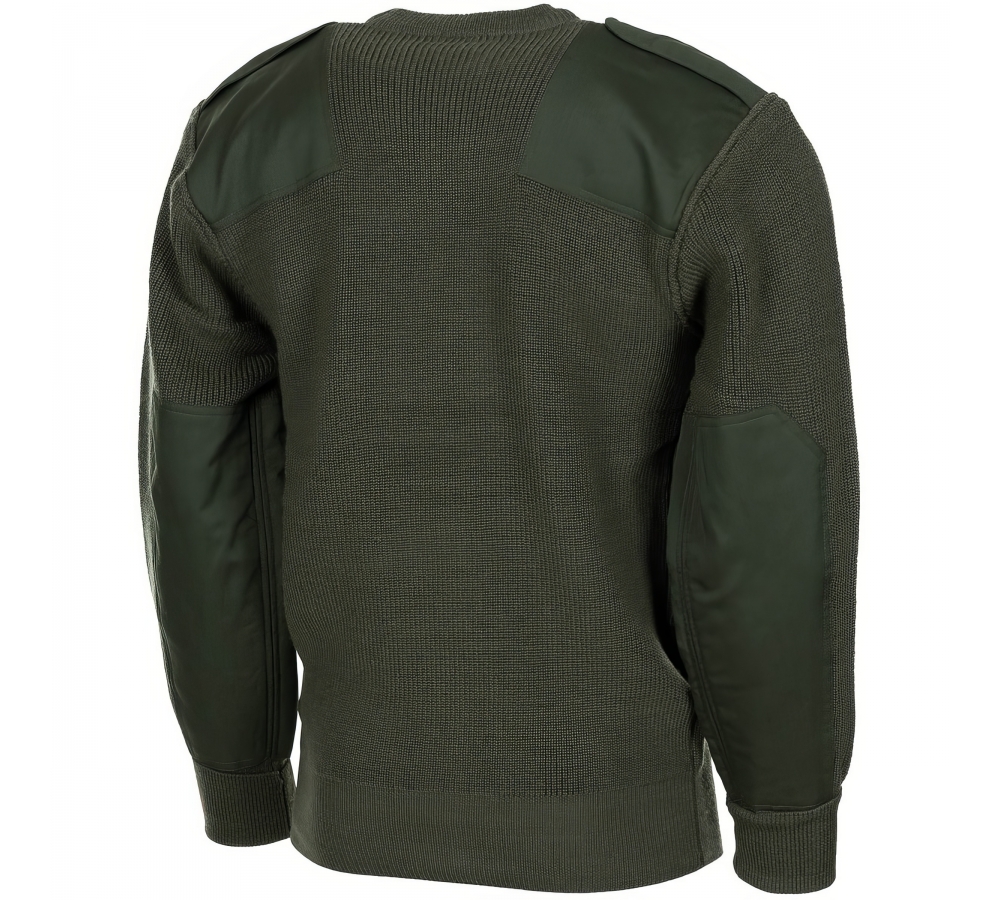 BW Pullover mit Brusttasche oliv