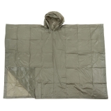 Poncho Vinyl oliv ca. 200 x 127 cm 012 mm