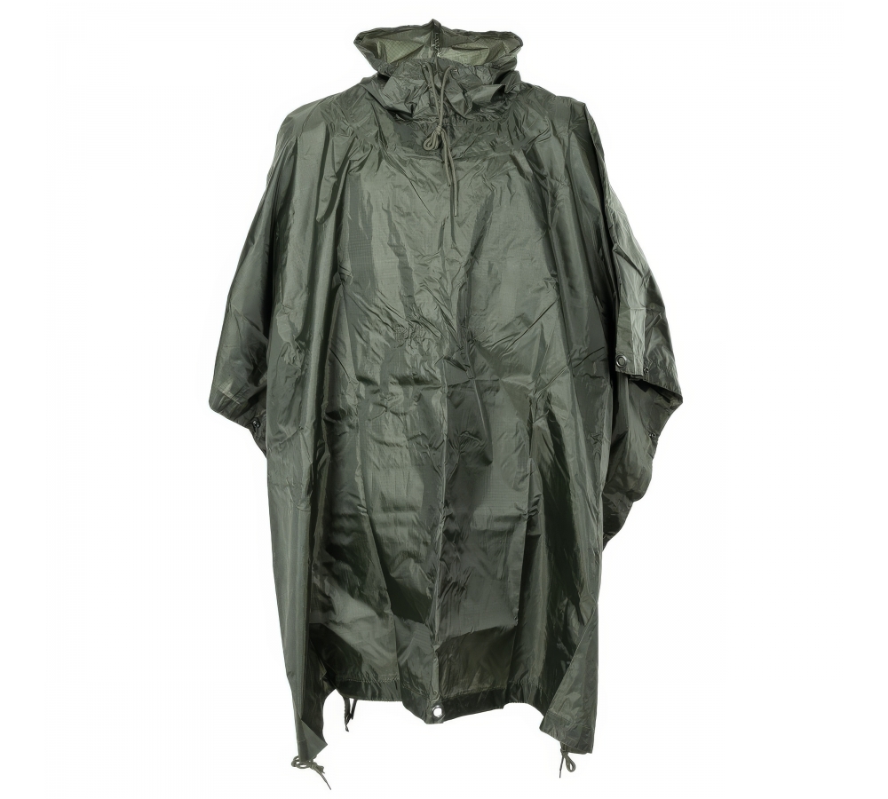 Poncho Rip Stop oliv ca. 144 x 223 cm