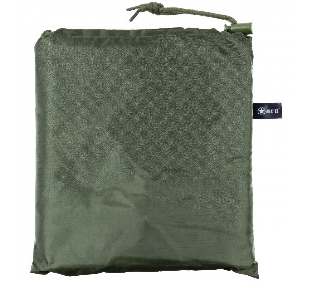 Poncho Rip Stop oliv ca. 144 x 223 cm