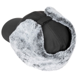 Winter Cap "Trapper" schwarz