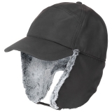 Winter Cap "Trapper" schwarz