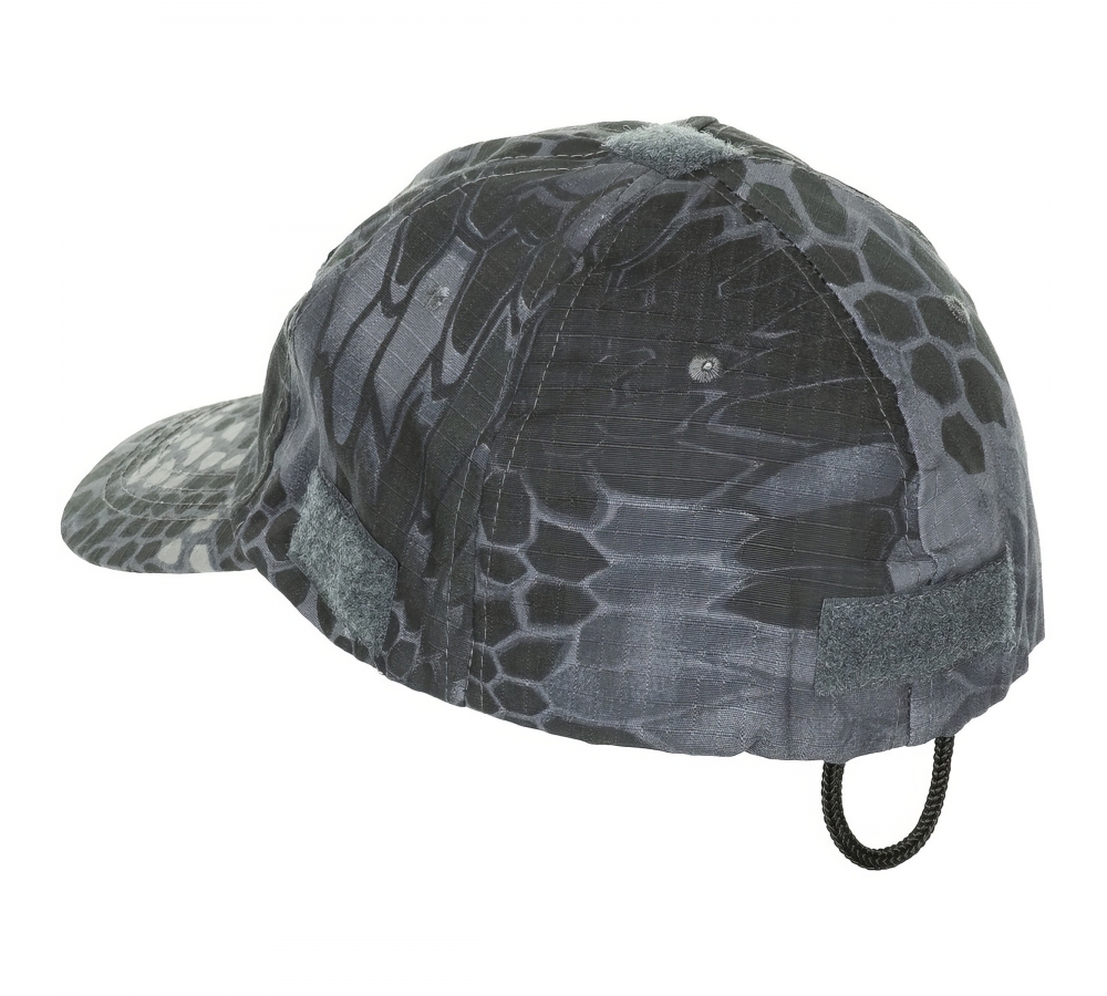 Einsatz-Cap mit Klett snake black