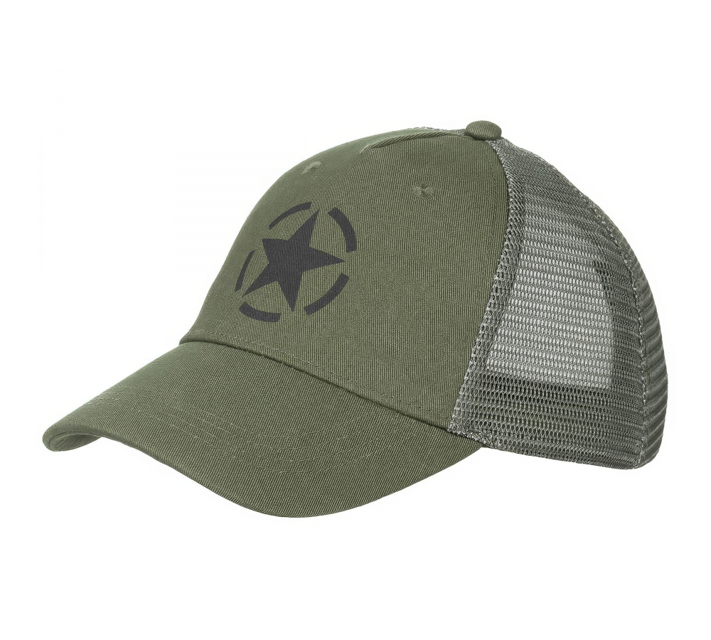 Trucker Cap oliv größenverstellbar