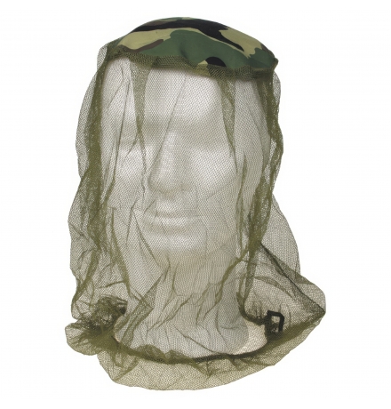 Moskito Kopfnetz oliv-woodland Gummizug