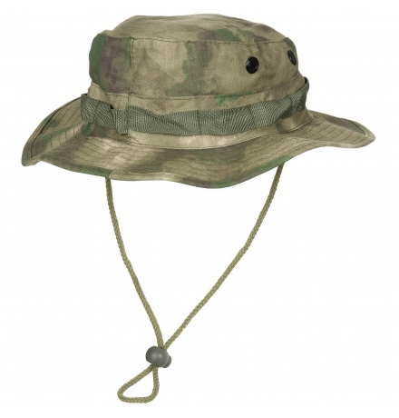 US GI Buschhut mit Kinnband GI Boonie R/S HDT-camo FG