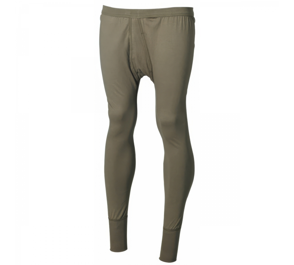BW Unterhose lang oliv große Größen