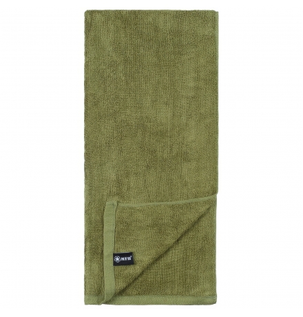 Asciugamano spugna oliva ca. 110 x 50 cm