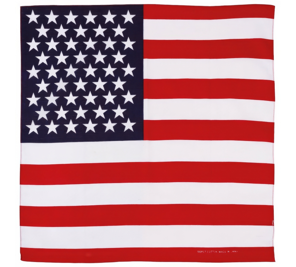 Bandana USA Fahne ca. 55 x 55 cm Baumwolle