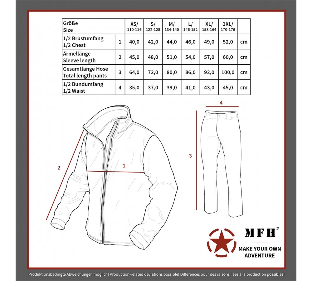 Kinder-Anzug ACU Rip Stop Hose und Jacke operation-camo