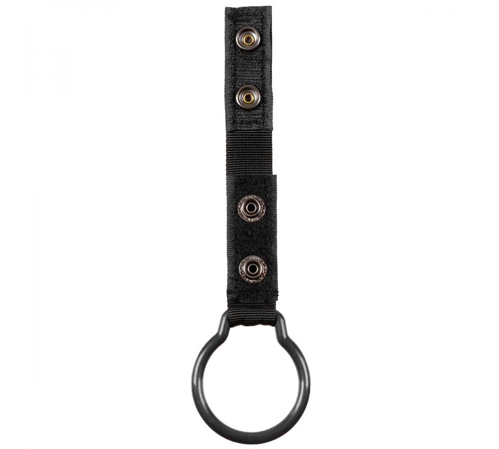 Flashlight Holder with ring black