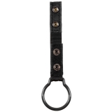 Flashlight Holder with ring black
