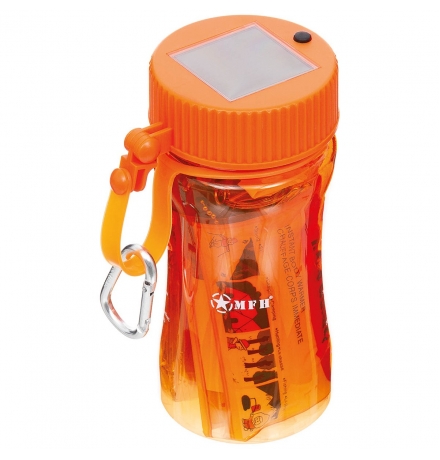 Survival Kit "Extreme" 34-part orange-transparent