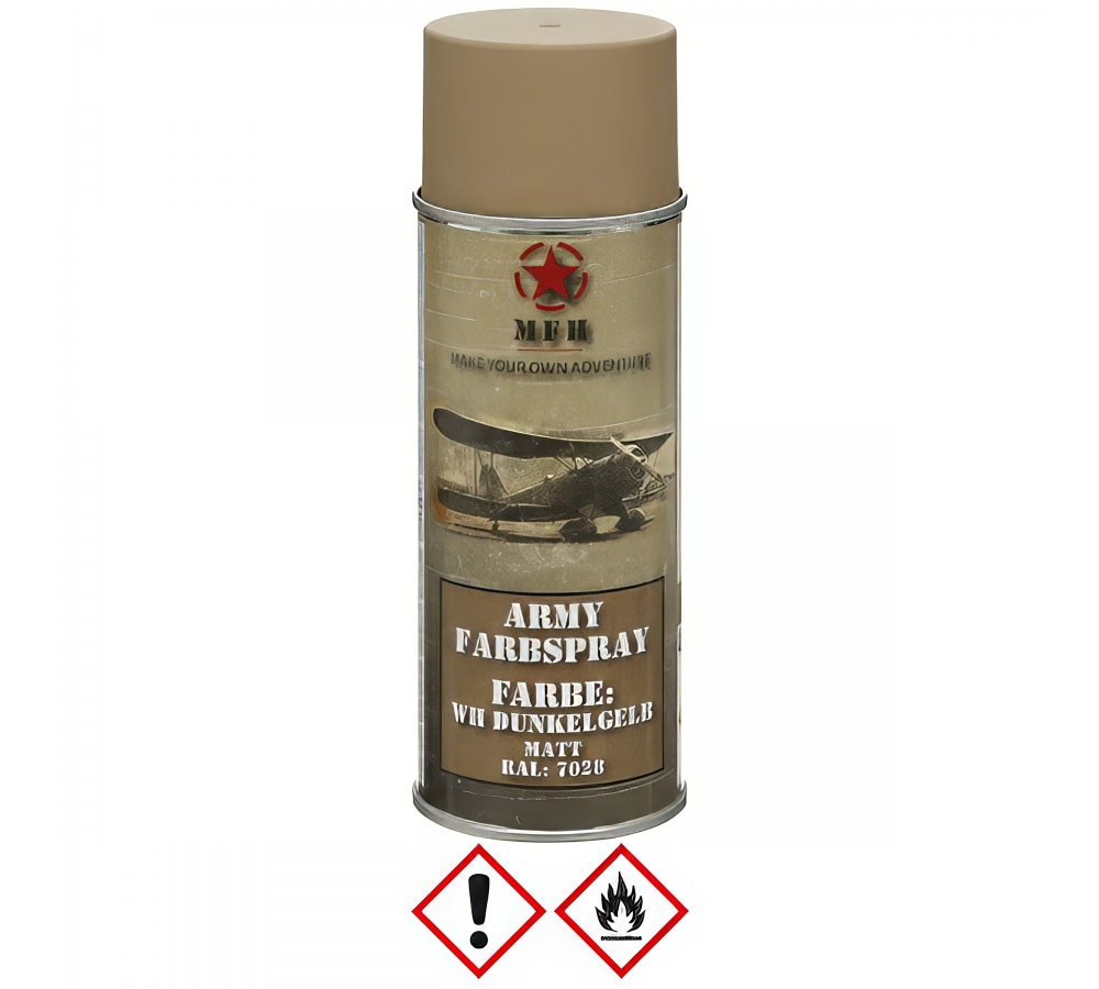 Army Farbspray WH DUNKELGELB matt 400 ml