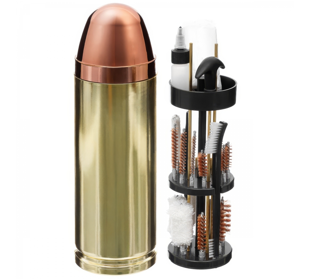 Reinigungsset "Patrone", für Gewehr, Pistole, Multikaliber
