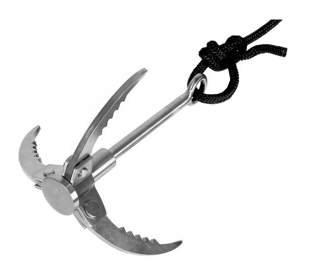 Wurfanker Metall klappbar mit Seil