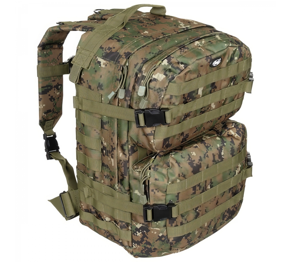 Sac à dos d'assaut II camouflage numérique woodland