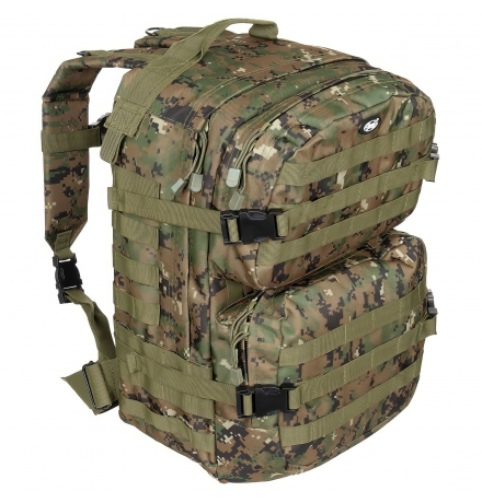 Sac à dos d'assaut II camouflage numérique woodland