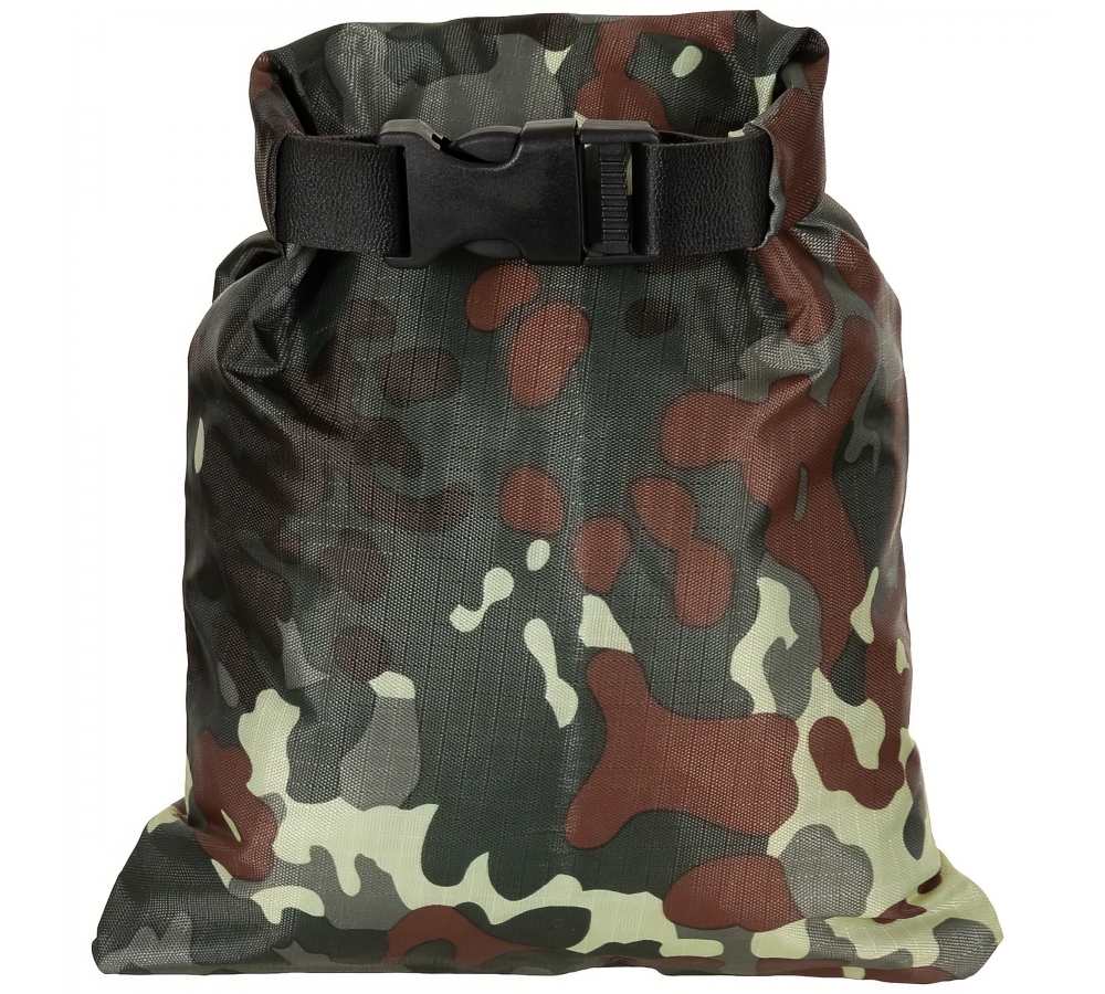Paket çantası Kuru çanta flecktarn 1 l
