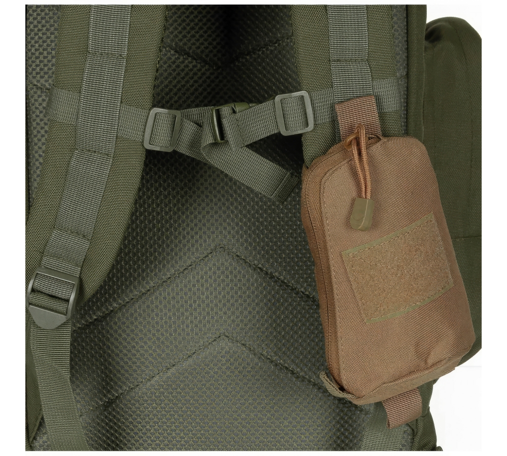 Omuz askısı için MOLLE kese coyote tan