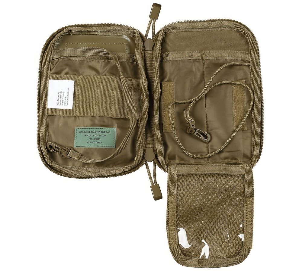 Borsa Documenti/Smartphone MOLLE coyote tan