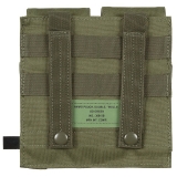 Magazine Pouch double "MOLLE" OD green