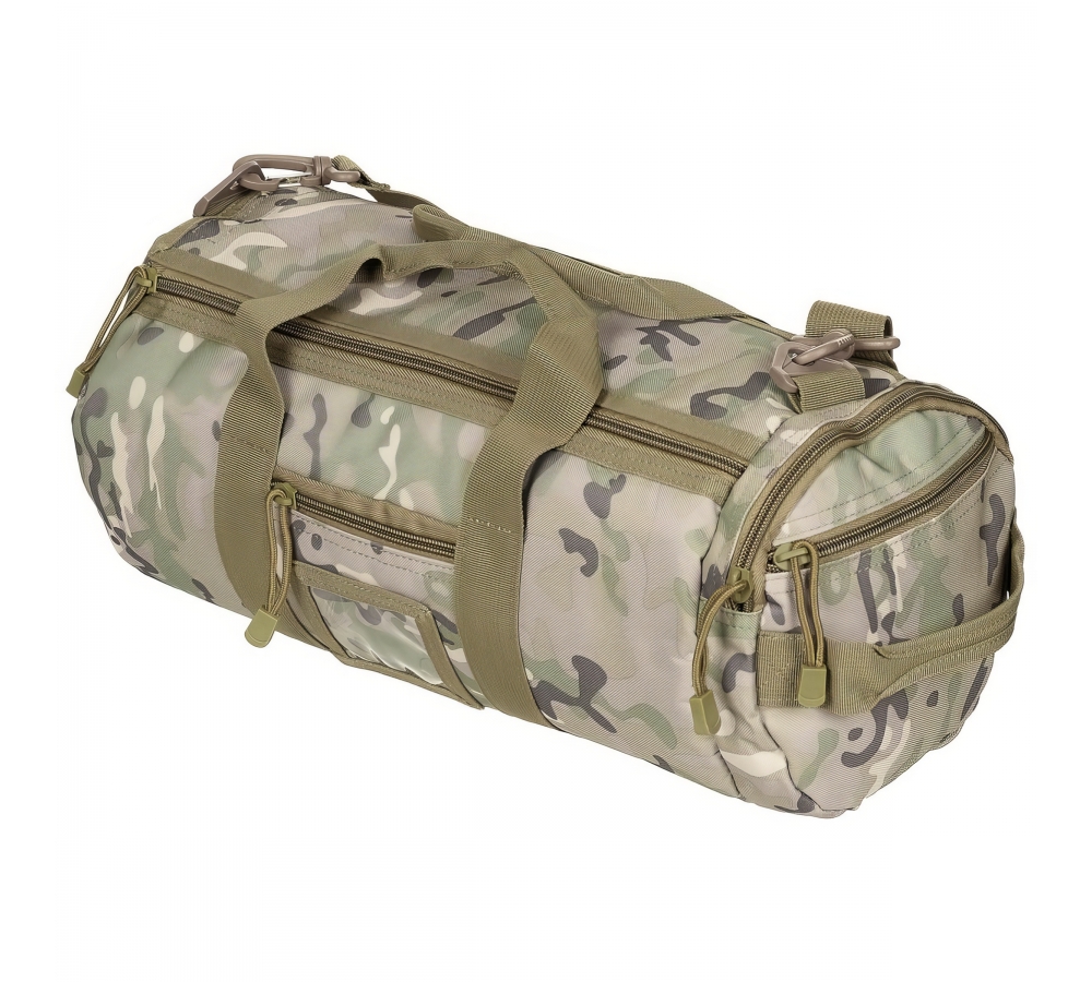 Borsa rotonda MOLLE operativa mimetica
