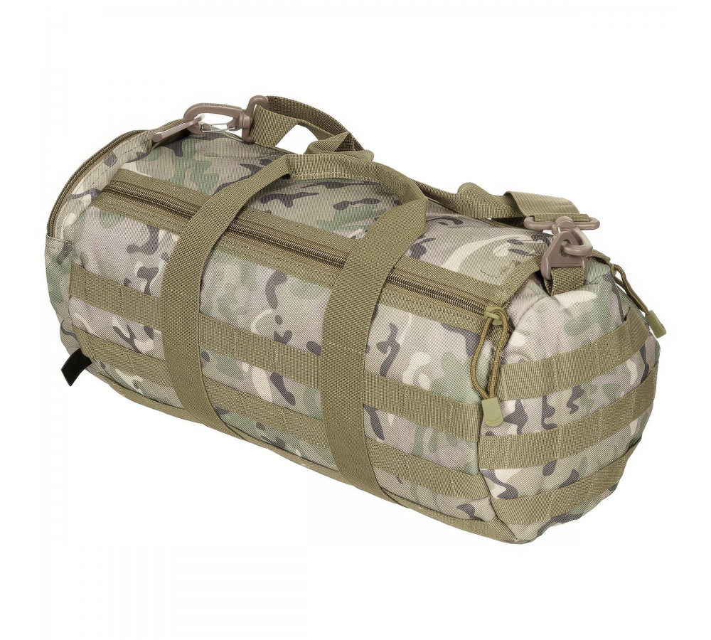 Borsa rotonda MOLLE operativa mimetica
