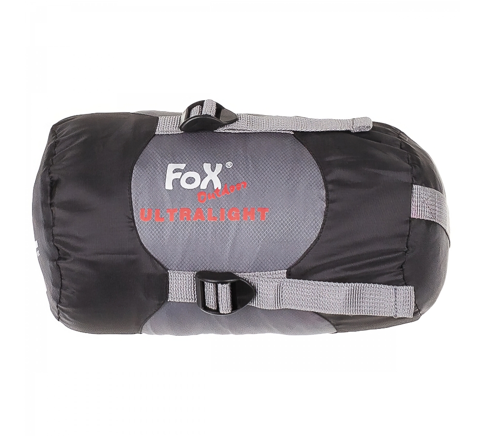 Schlafsack "Ultralight" schwarz-grau