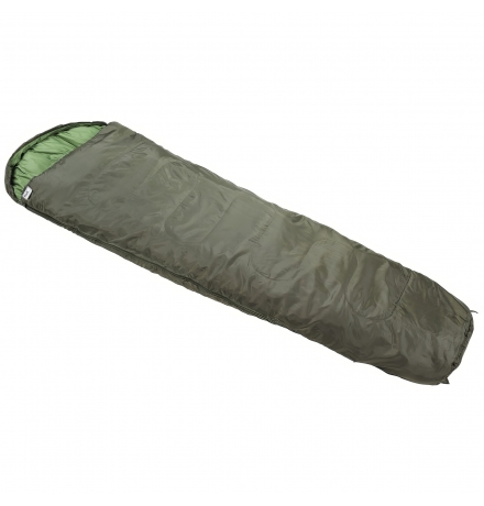 Mumienschlafsack oliv 2-lagige Füllung