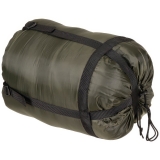 Mumienschlafsack oliv 2-lagige Füllung
