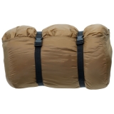 Israel. Pilotenschlafsack coyote tan 2-lagige Füllung