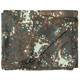 Mehrzweckplane "Tarp" flecktarn ca. 500 x 600 cm