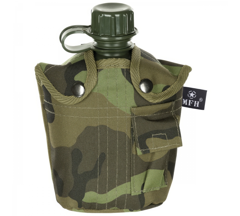 US Plastikfeldflasche 1 l Hülle M 95 CZ tarn BPA-frei