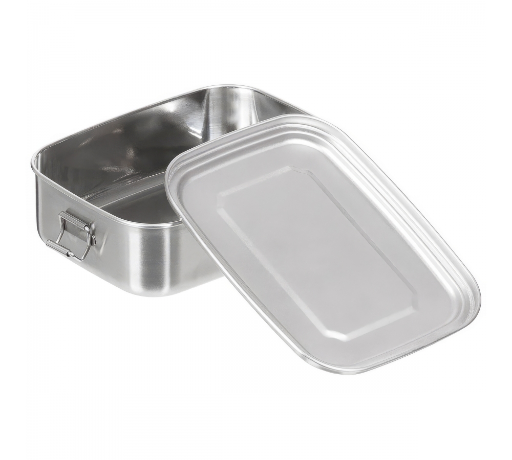 Lunchbox Edelstahl ca. 18 x 14 x 65 cm