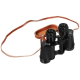 Fernglas 8 x 30 schwarz mit Lederbehälter