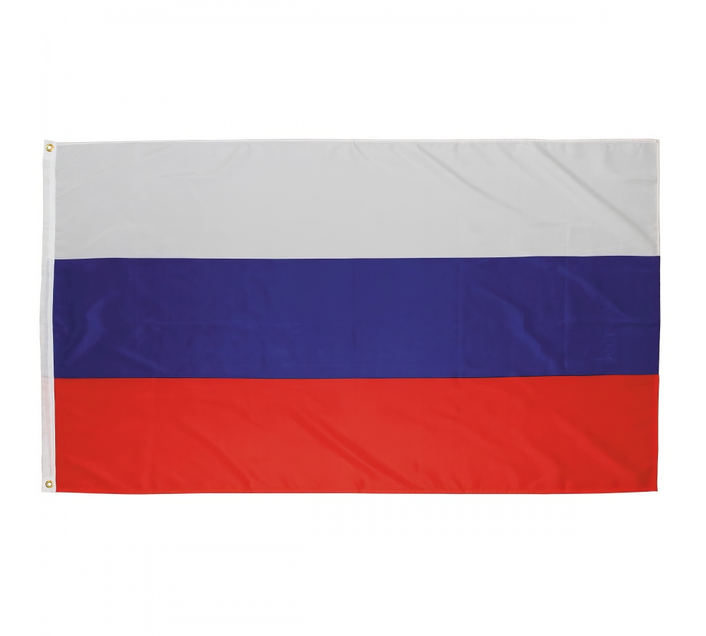 Fahne Russland Polyester 90 x 150 cm