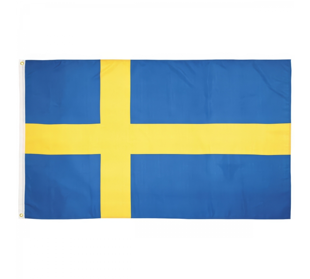 Fahne Schweden Polyester 90 x 150 cm