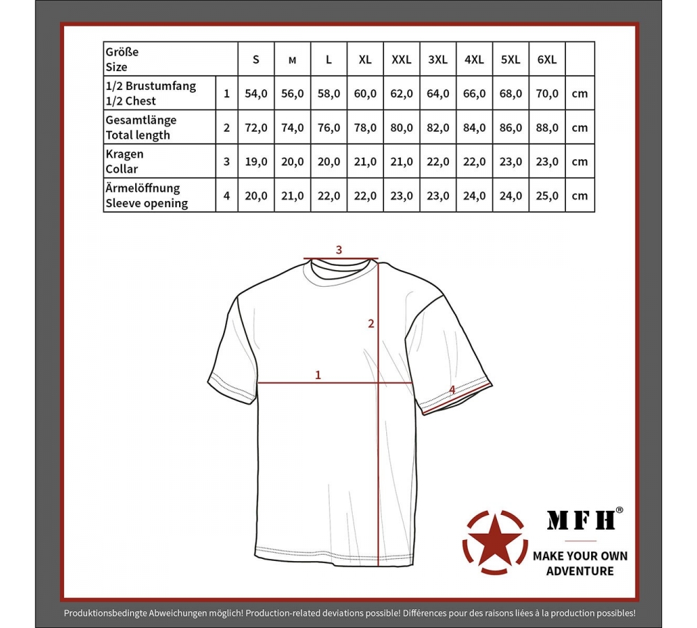 US T-Shirt short-sleeved M 95 CZ camo 170 g/m²