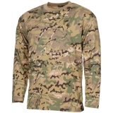 Chemise US manches longues opération-camouflage 170 g/m²