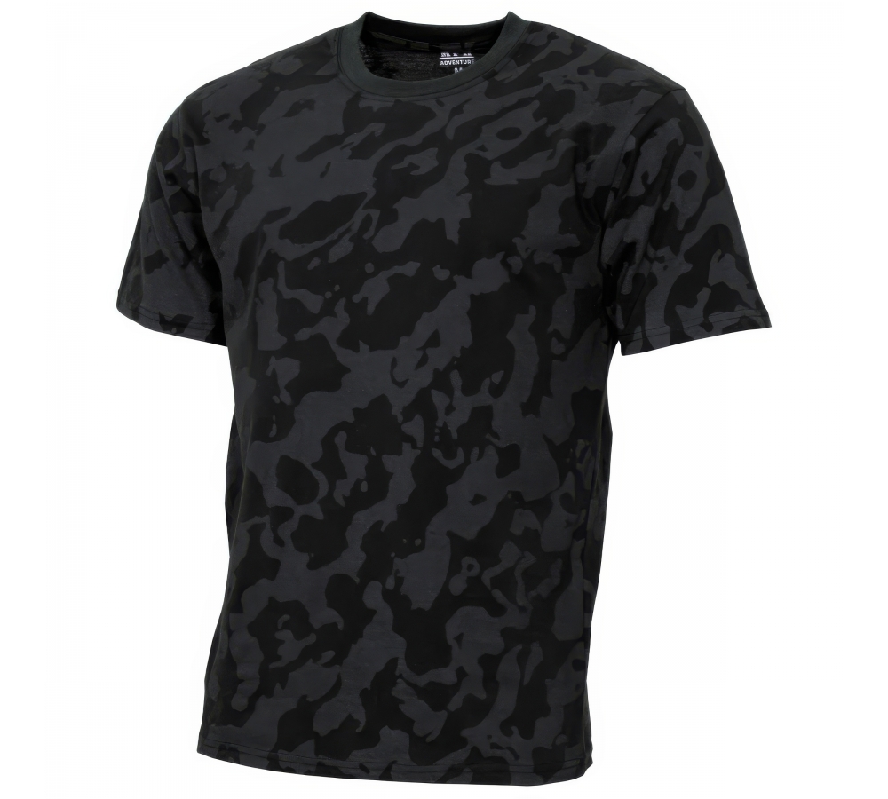 US T-Shirt "Streetstyle" night-camo 140-145 g/m²
